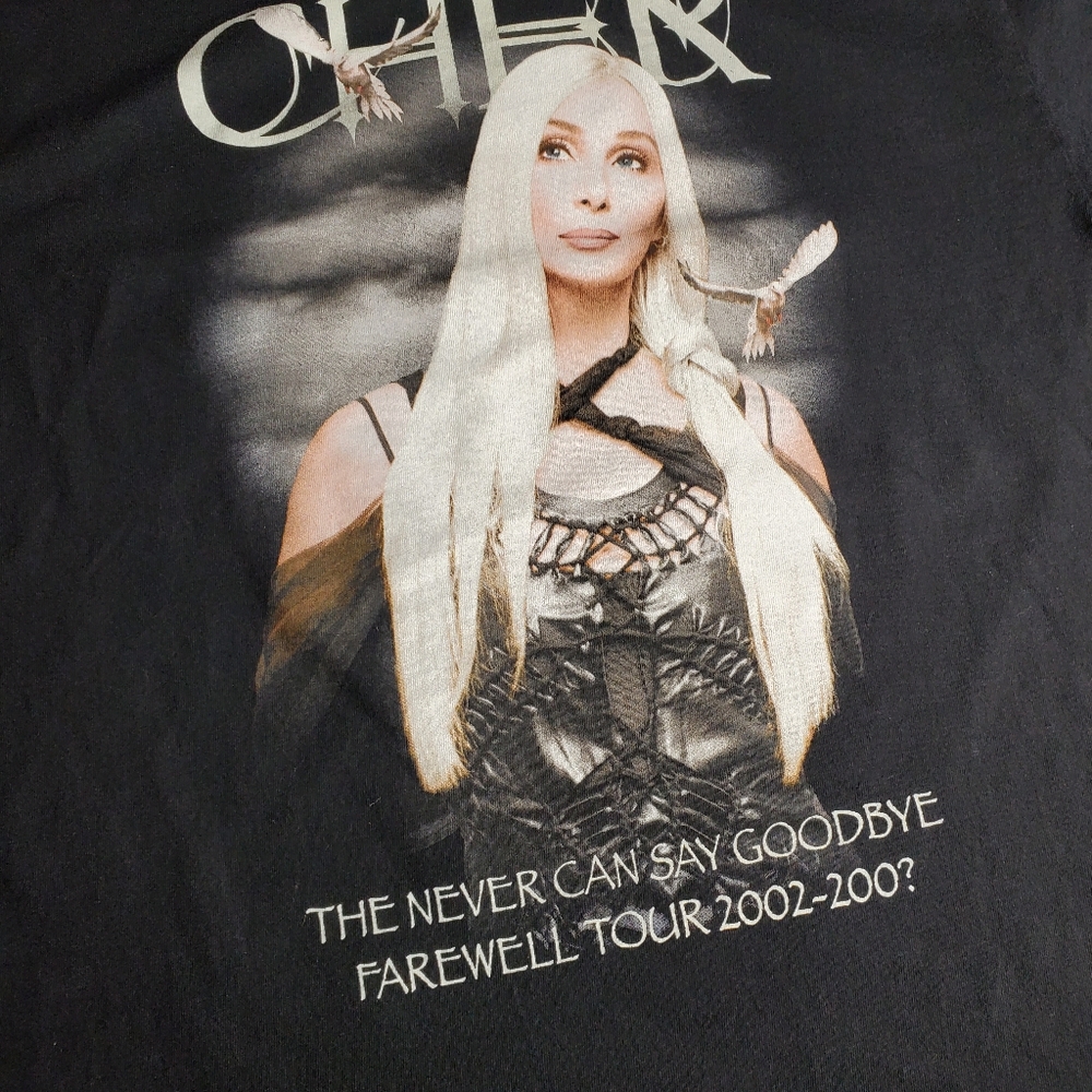 2002 Cher Farewell Tour Never Say Goodbye. No Tag. Sz L?